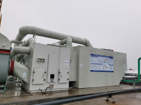 某涂料厂废气处理