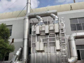 某塑料再生厂废气处理