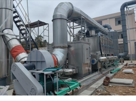 某材料厂废气处理